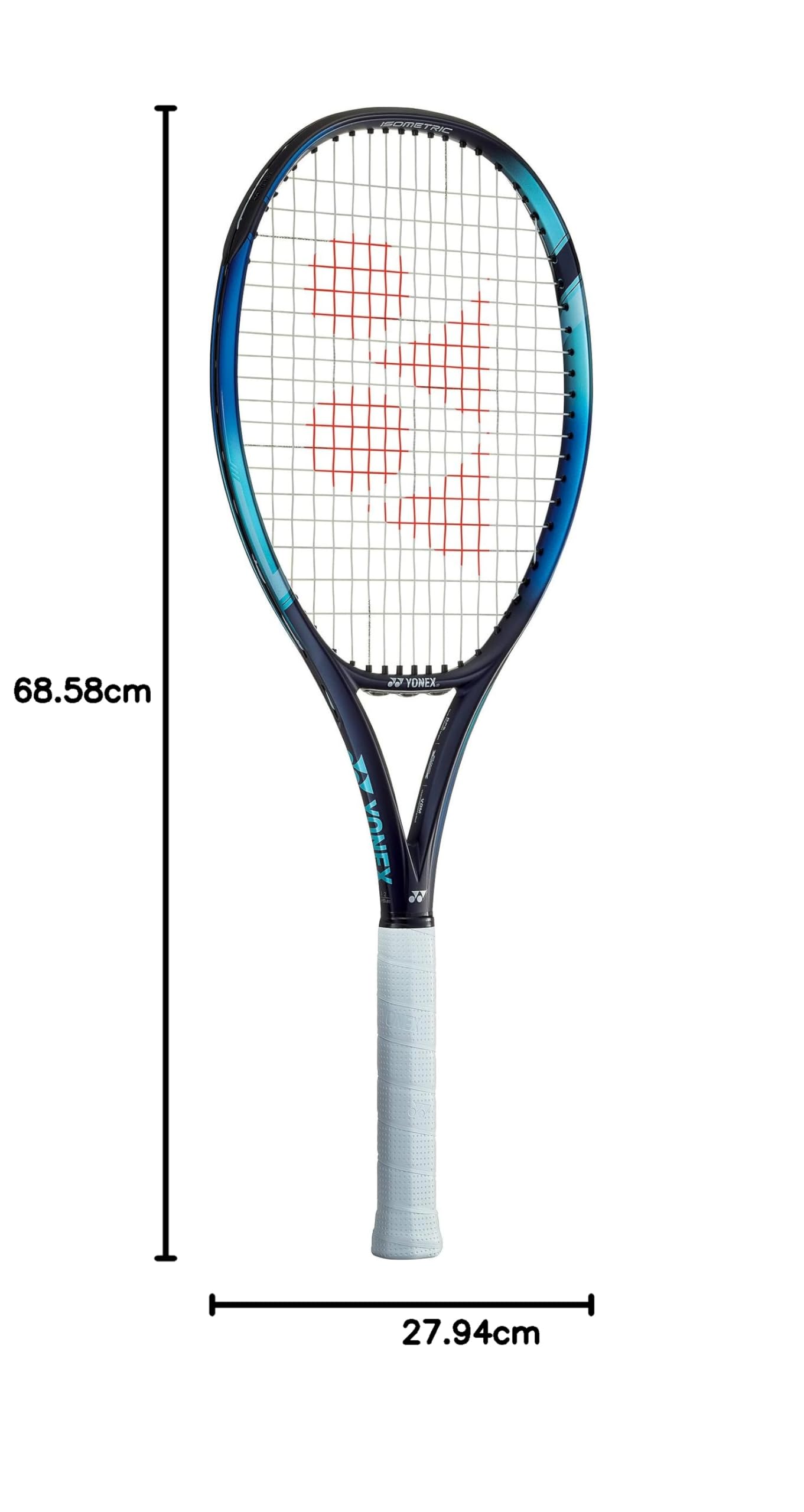 Buy Yonex Ezone 100SL Graphite Tennis Racquet (Sky Blue,270g,G3